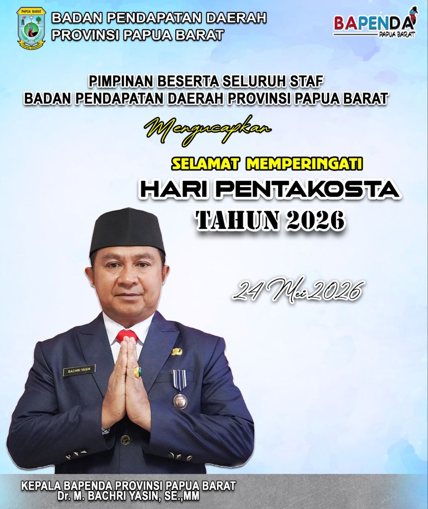 Selamat Memperingati Hari Pentakosta Tahun 2026