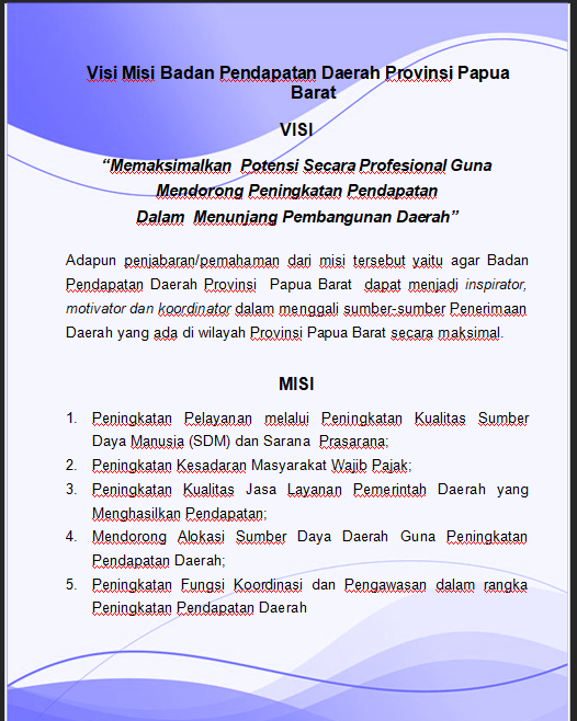 Visi dan Misi 